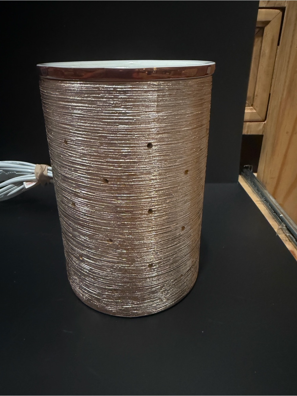 Scentsy Rose Gold Electric Wax Warmer